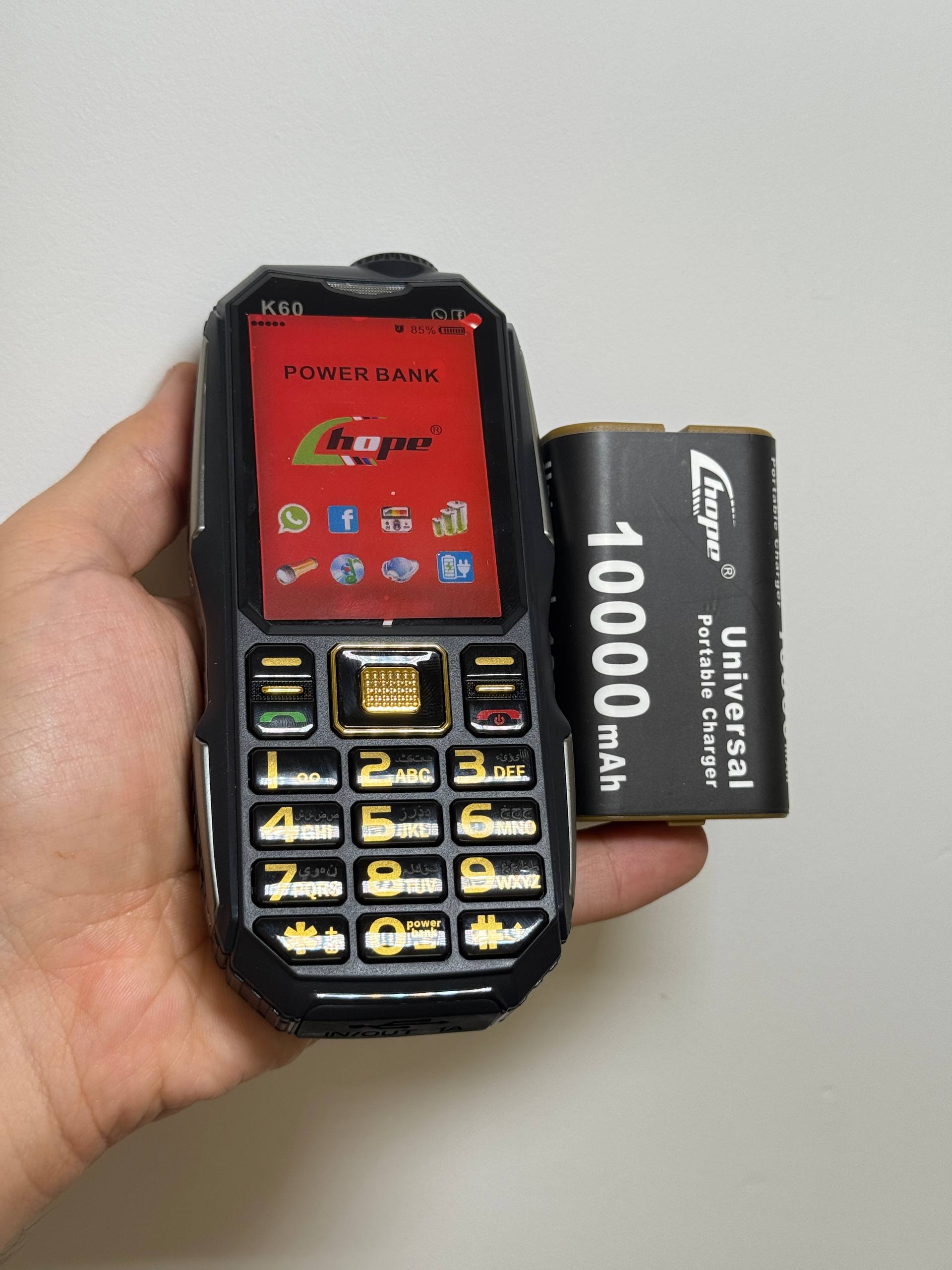 گوشی سه سیم کارت hope K60 - تصویر 2